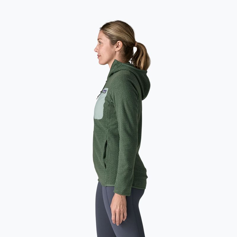 Dámska fleecová mikina Patagonia R1 Air Full-Zip Hoody canopy green 3