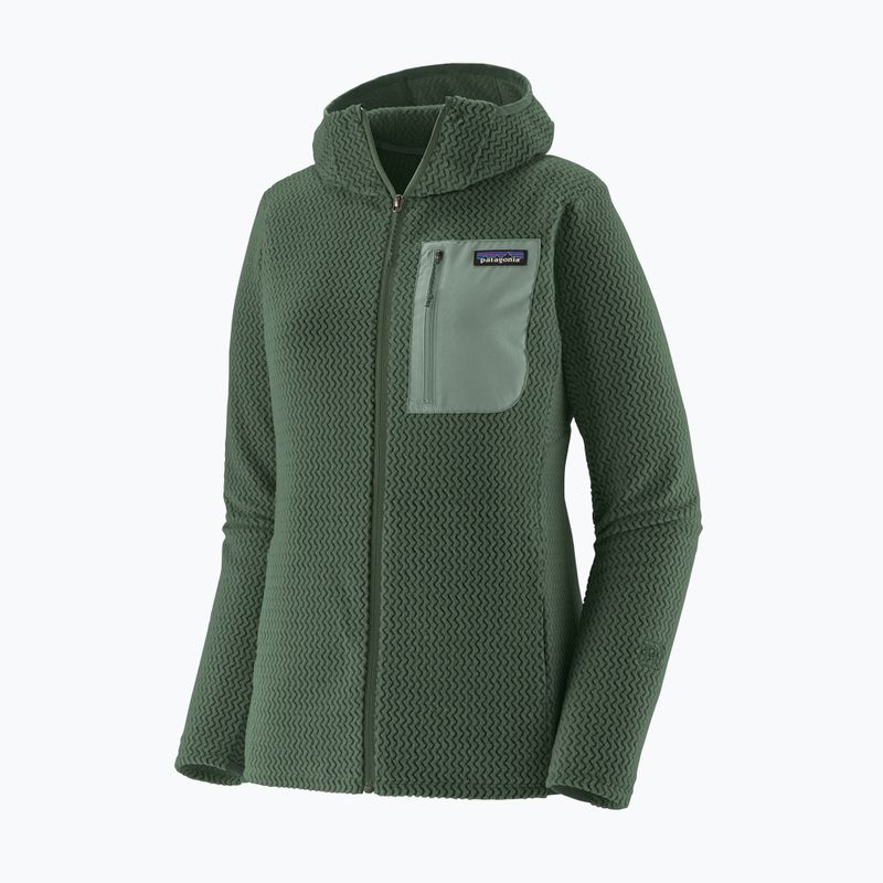 Dámska fleecová mikina Patagonia R1 Air Full-Zip Hoody canopy green 5