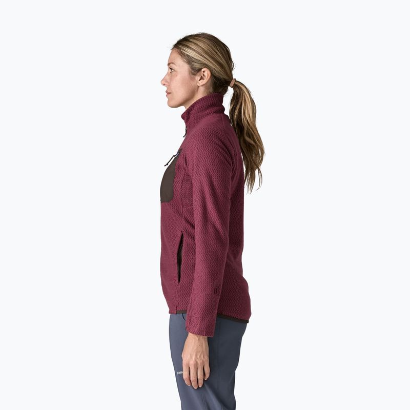 Dámska fleecová mikina Patagonia R1 Air berry fig 3