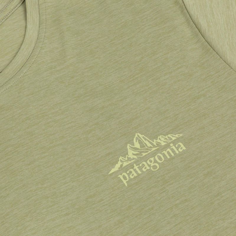 Pánske tričko Patagonia Cap Cool Daily Shirt - Cloud Crag gumtree green - light gumtree green x-dye 3