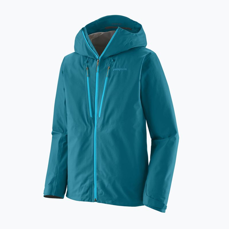 Pánska nepremokavá bunda Patagonia Triolet glacial blue 4