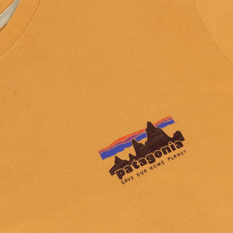 Pánske tričko Patagonia '73 Skyline T-Shirt dried mango 3