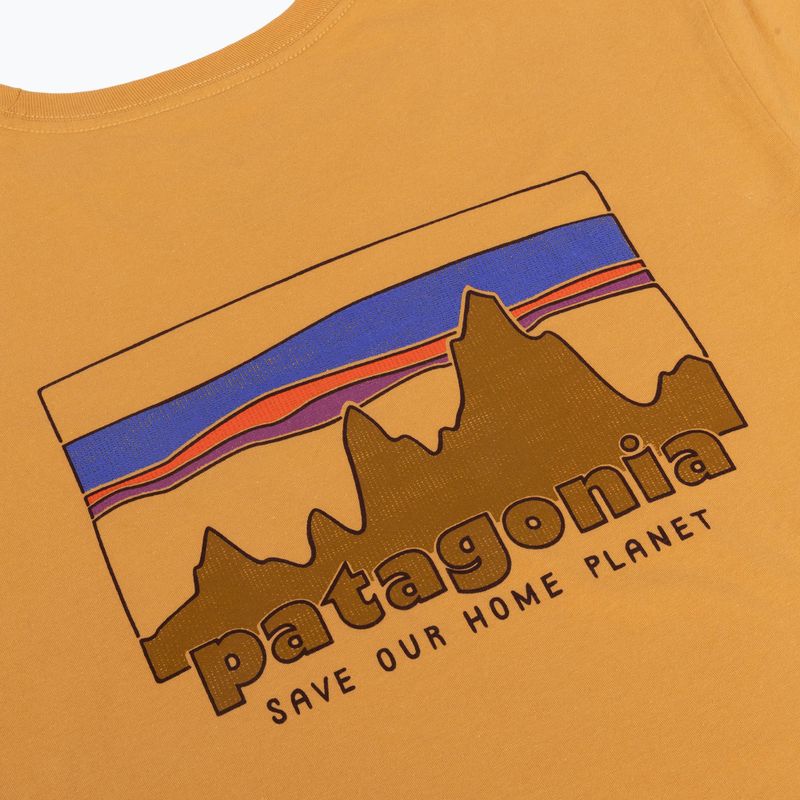 Pánske tričko Patagonia '73 Skyline T-Shirt dried mango 4