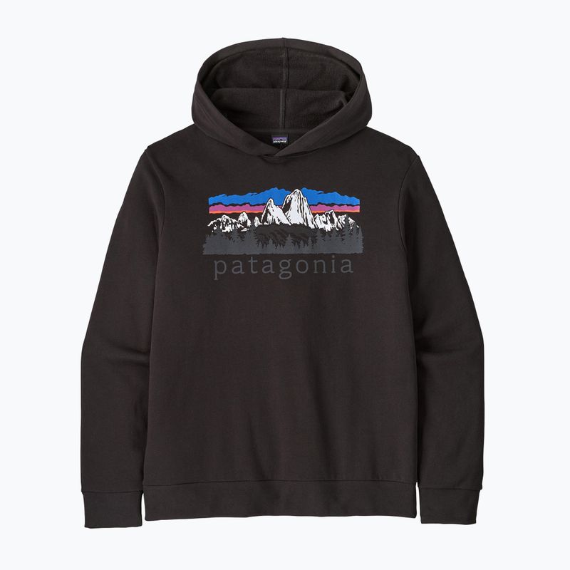 Pánska trekingová mikina Patagonia Fitz Roy Foothills Daily Hoody black