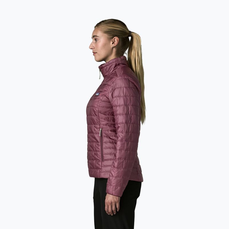 Dámska zateplená bunda Patagonia Nano Puff berry fig 4