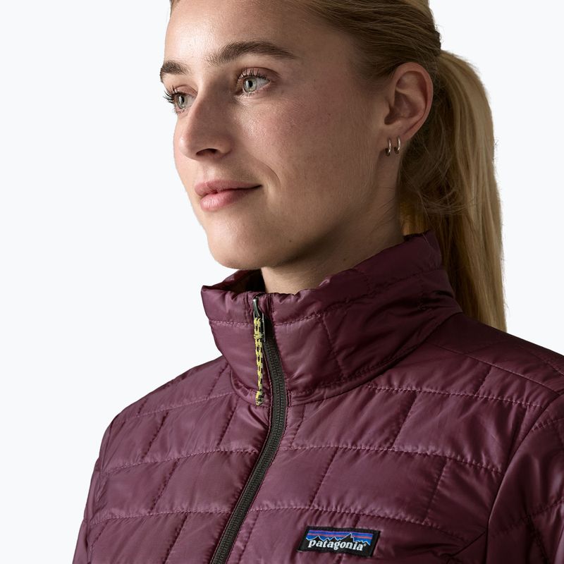Dámska zateplená bunda Patagonia Nano Puff berry fig 5
