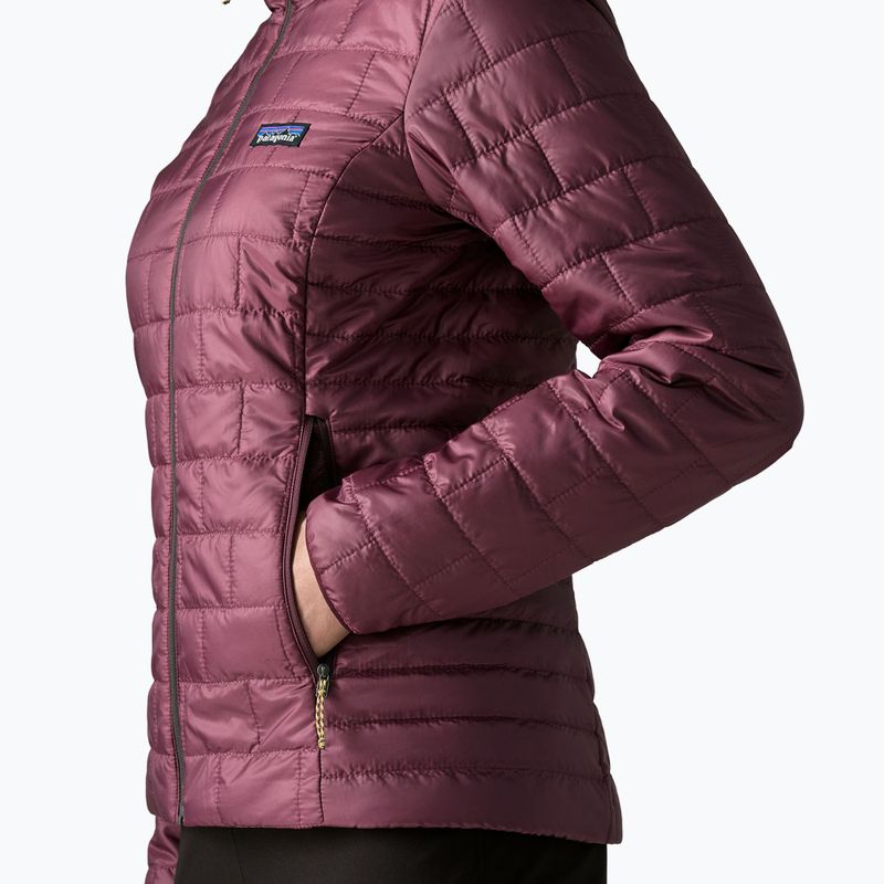Dámska zateplená bunda Patagonia Nano Puff berry fig 6
