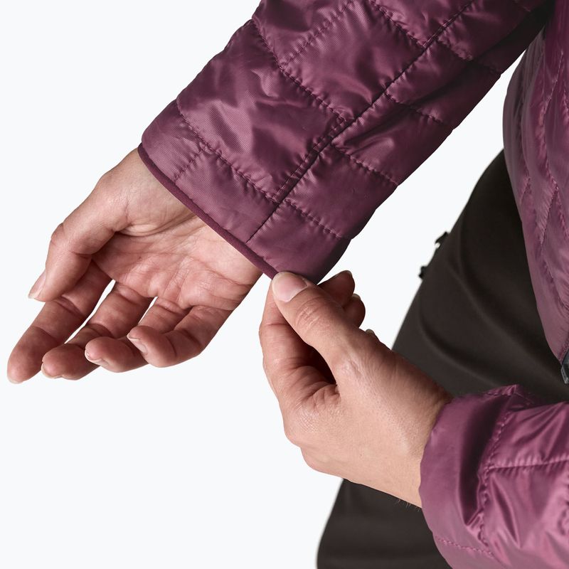 Dámska zateplená bunda Patagonia Nano Puff berry fig 8