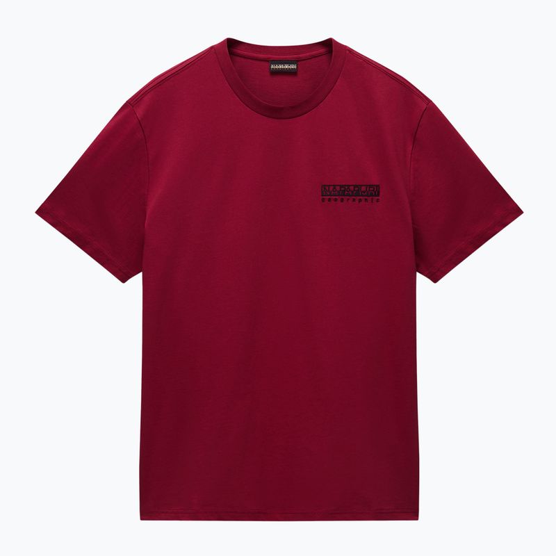 Pánske tričko Napapijri S-Vignonil Back t-shirt tibetan red R1E 5