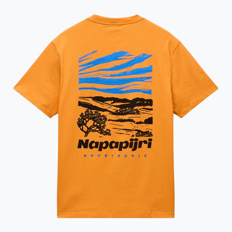 Pánske tričko Napapijri S-Vignonil Back apricot A70 6