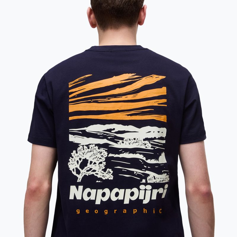 Pánske tričko Napapijri S-Vignonil back blu marine 4