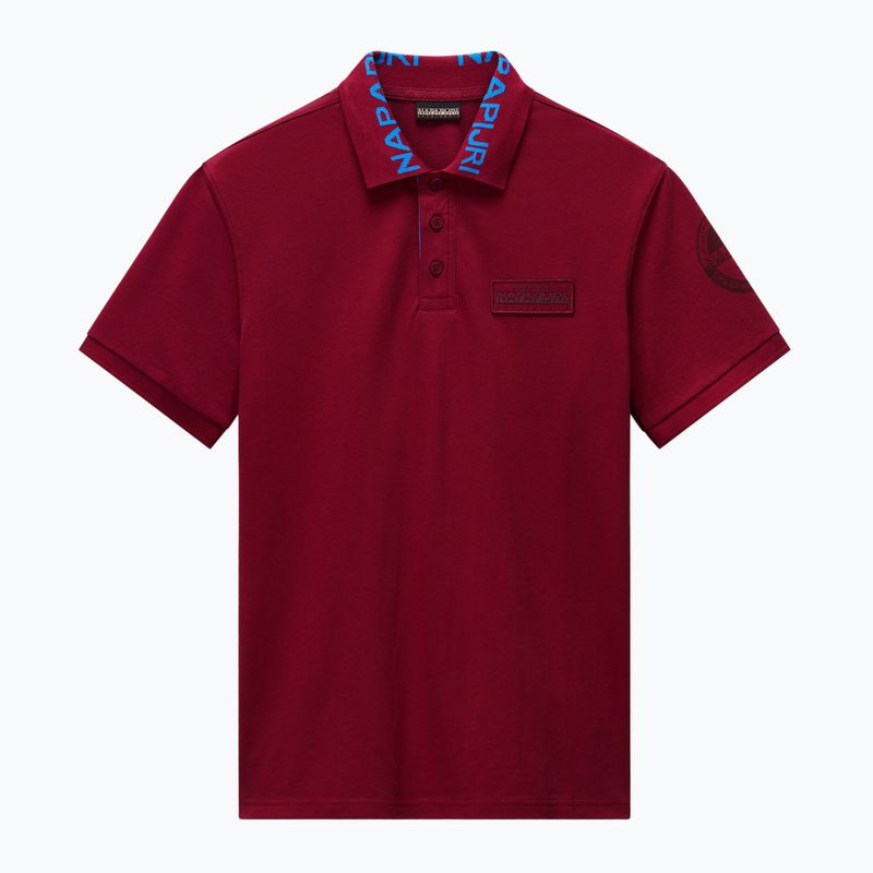 Pánske polo tričko Napapijri E-Amundsen 1 tibettan red R1E