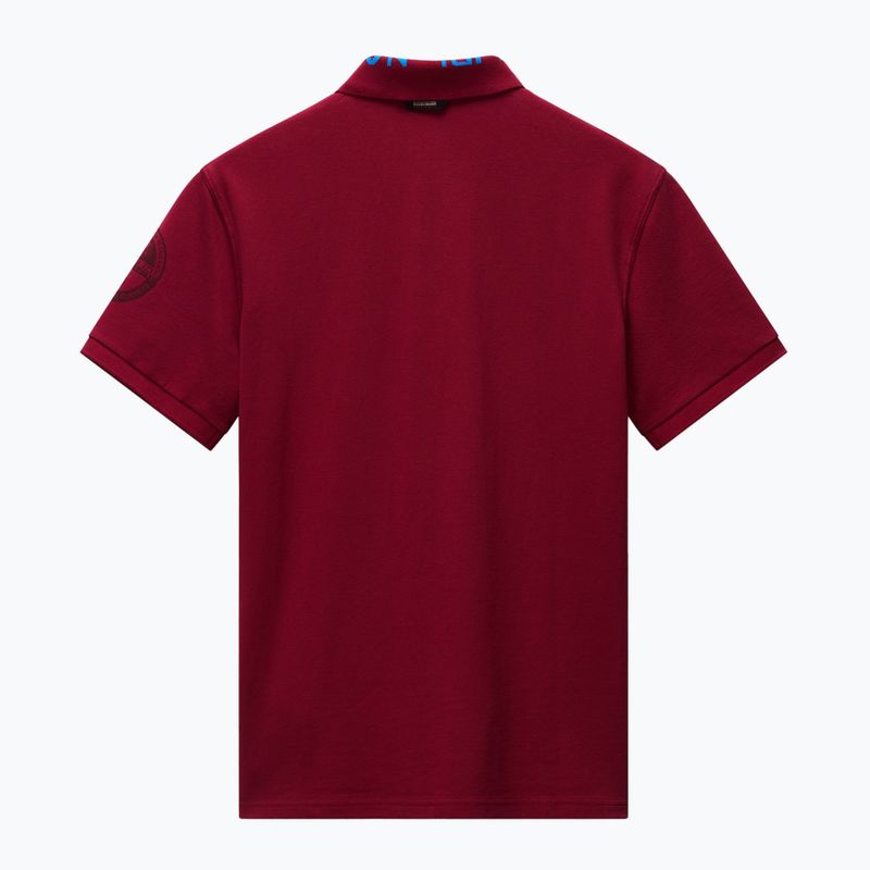 Pánske polo tričko Napapijri E-Amundsen 1 tibettan red R1E 2