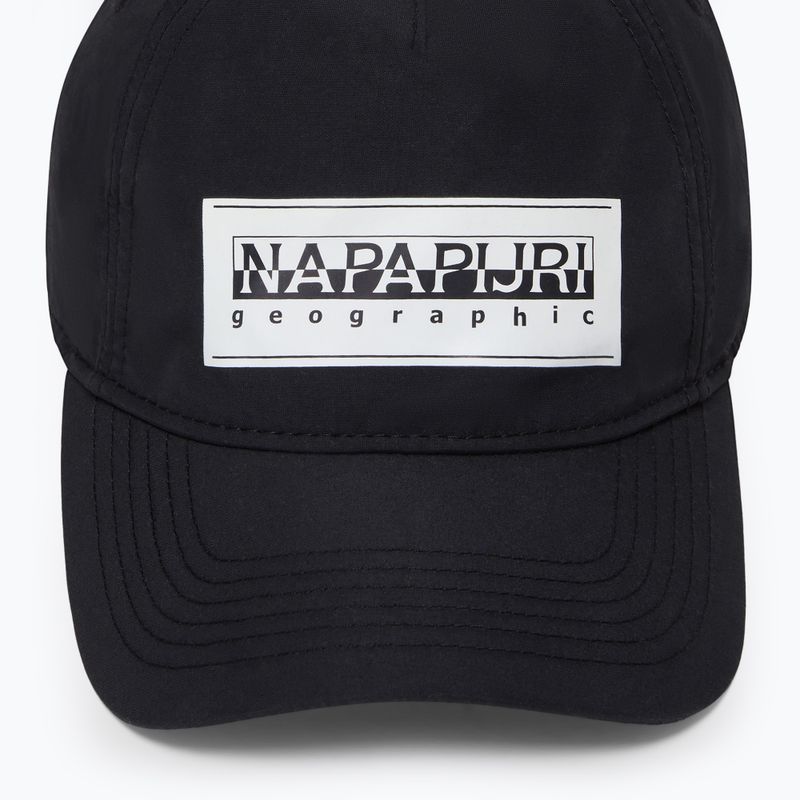 Pánska čiapka Napapijri F-Box Logo black 041 5