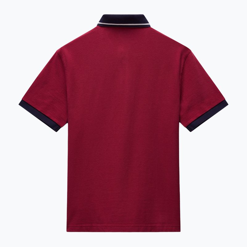Pánske polo tričko Napapijri E-Zeri tibetian red r1d 2