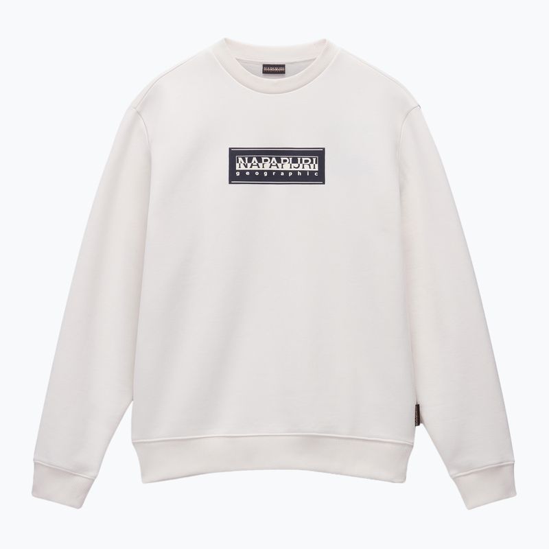 Pánska mikina Napapijri B-Box Logo C white whisper 4