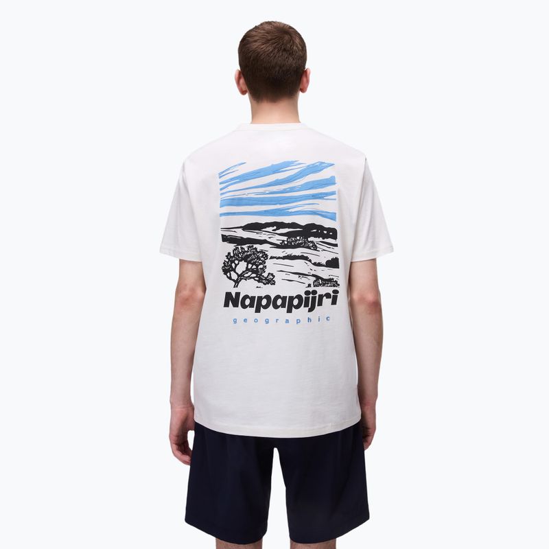 Pánske tričko Napapijri S-Vignonil Back white whisper 2