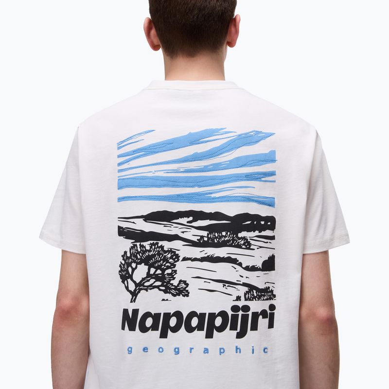 Pánske tričko Napapijri S-Vignonil Back white whisper 4