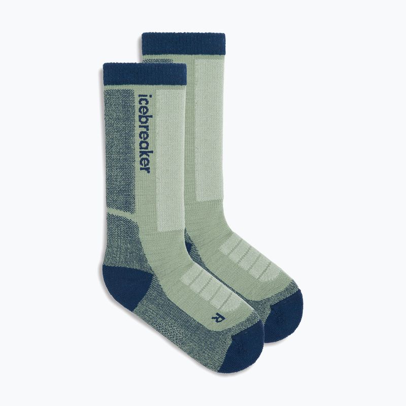 Detské ponožky icebreaker Merino Blend Ski+ Medium OTC seaglass/atlantis/snow 2