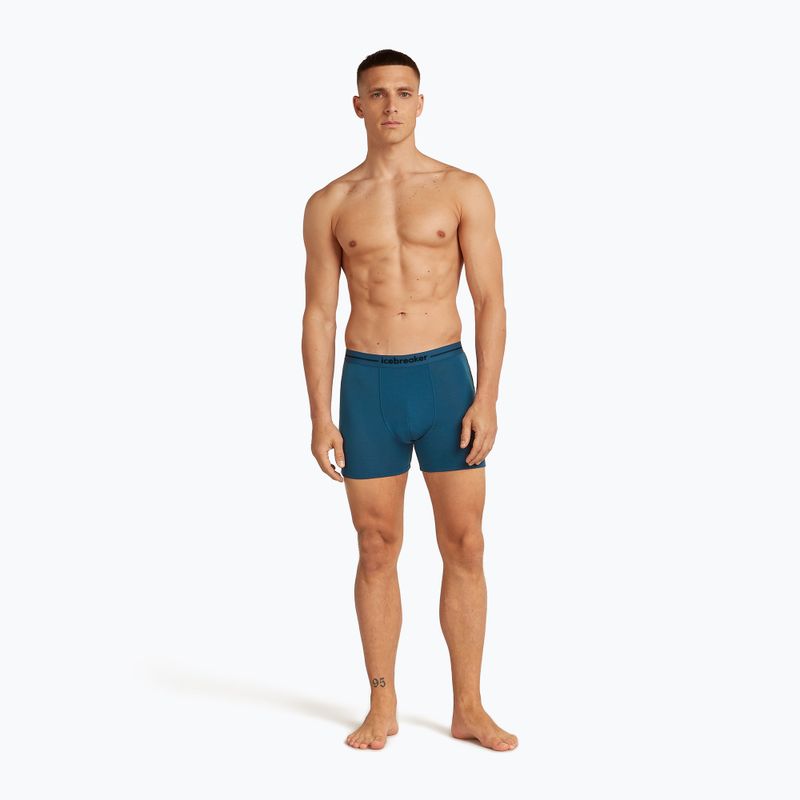 Pánske termo boxerky Icebreaker Anatomica atlantis 3