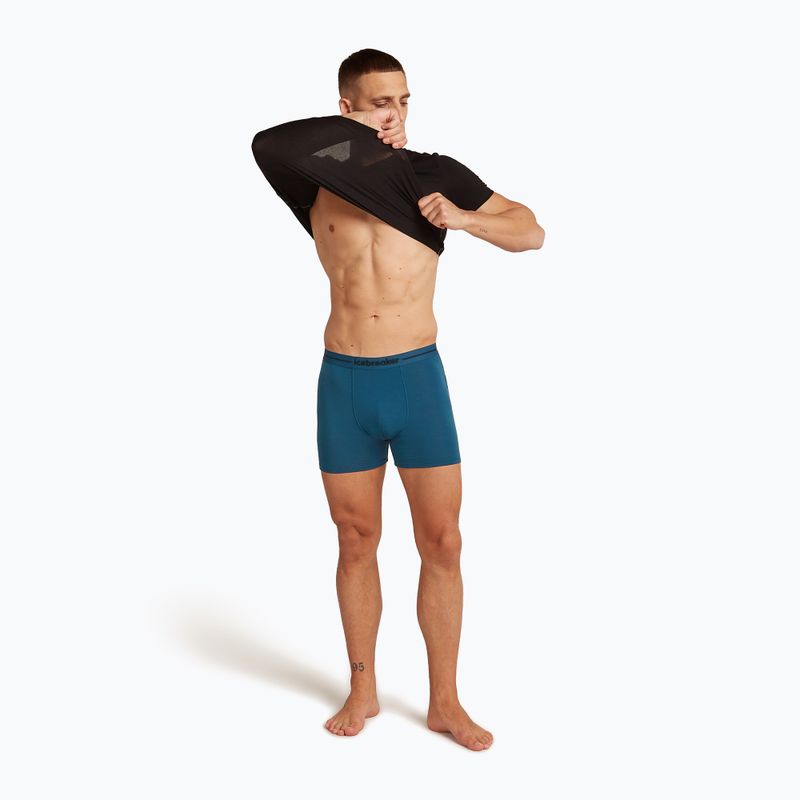 Pánske termo boxerky Icebreaker Anatomica atlantis 6