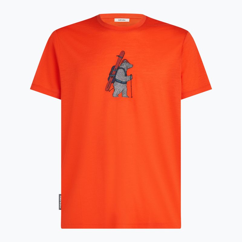 Pánske tričko Icebreaker Merino 150 Tech Lite Bear Tour fervid 7