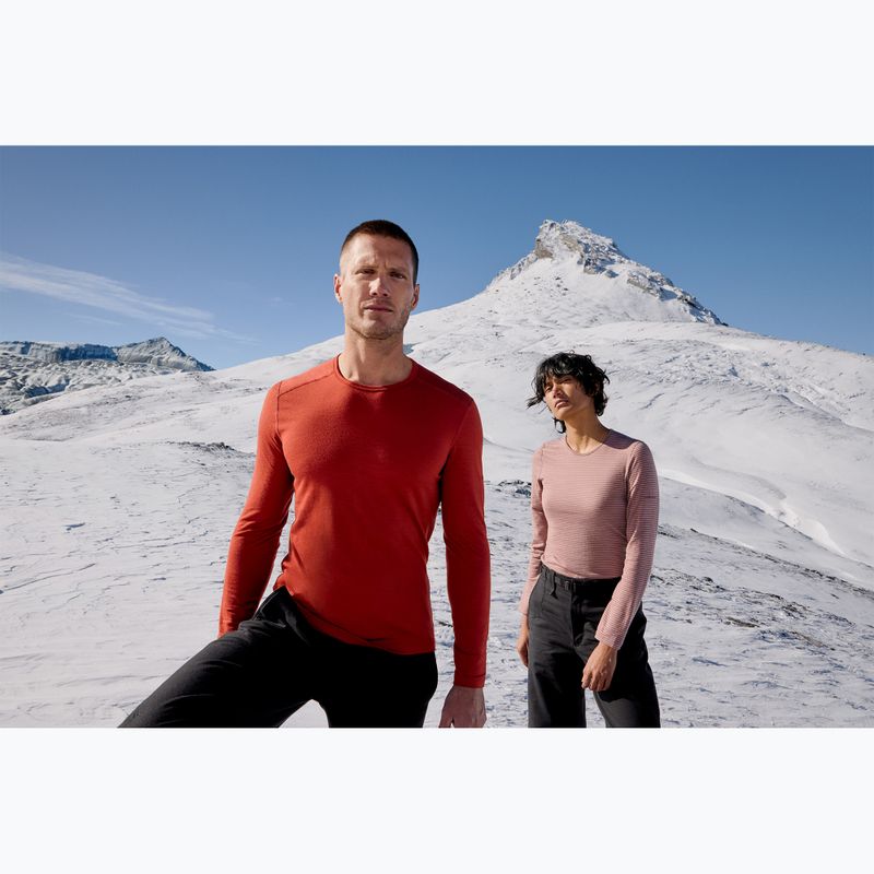 Pánske termo tričko longsleeve icebreaker 200 Oasis Crewe agate 10