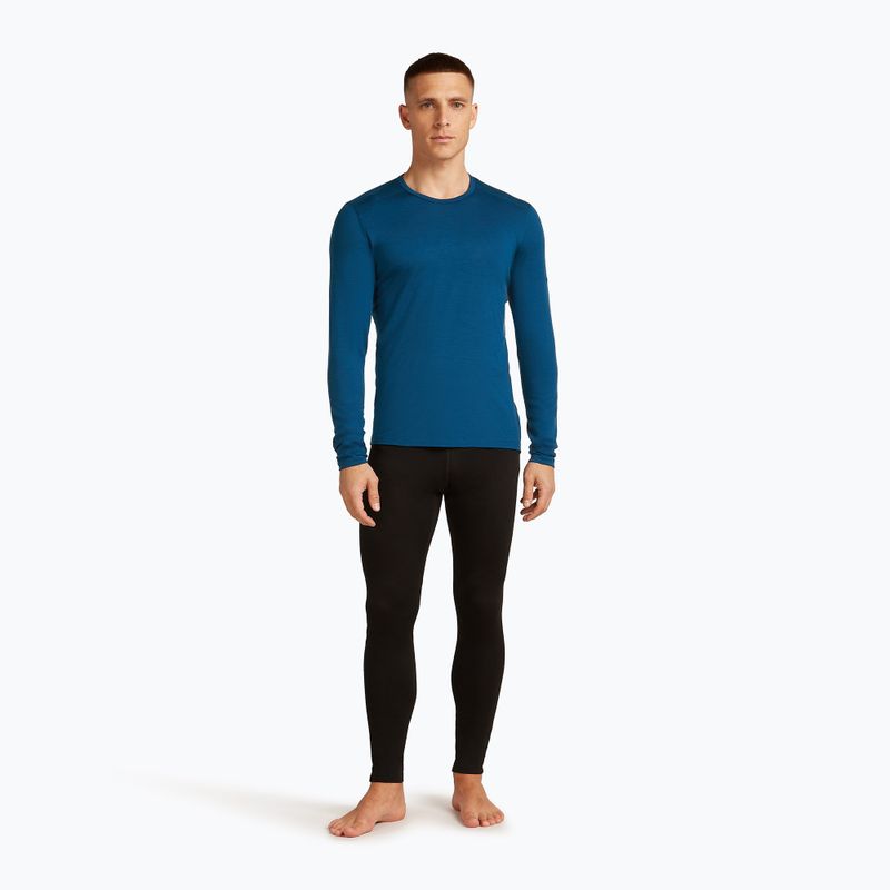 Pánske termo tričko longsleeve icebreaker 200 Oasis Crewe atlantis 2