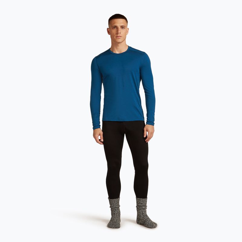 Pánske termo tričko longsleeve icebreaker 200 Oasis Crewe atlantis 4