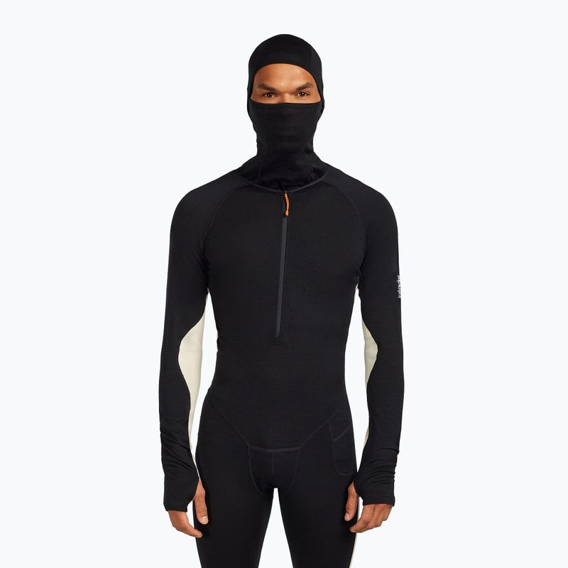 Pánsky termo overal icebreaker Merino 200 Oasis+ black/undyed/cb 2