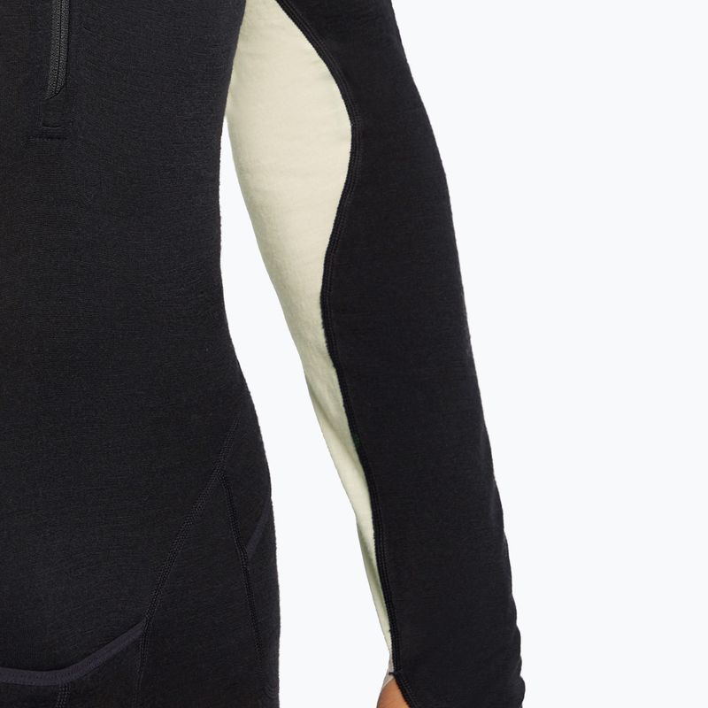 Pánsky termo overal icebreaker Merino 200 Oasis+ black/undyed/cb 11