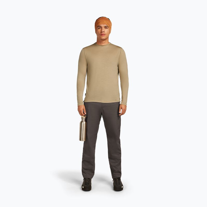 Pánske trekingové tričko longsleeve icebreaker Merino 125 Cool-Lite Sphere III Tee flagstone 4