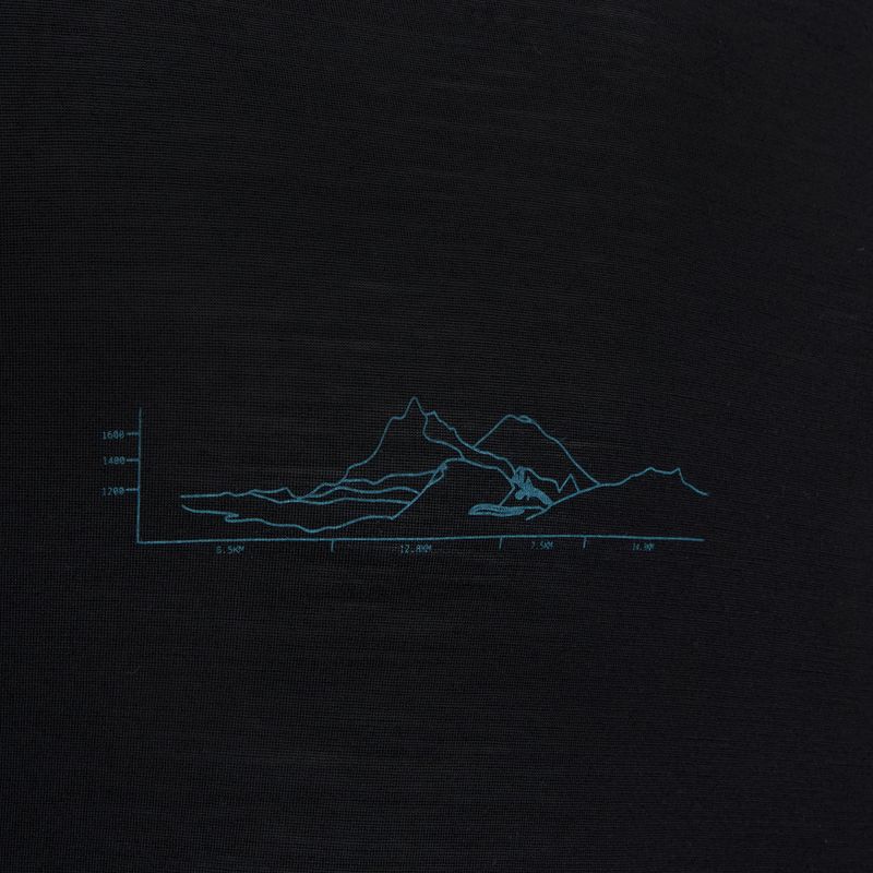 Pánske tričko icebreaker Merino Blend 125 Cool-Lite Sphere Trail black 3