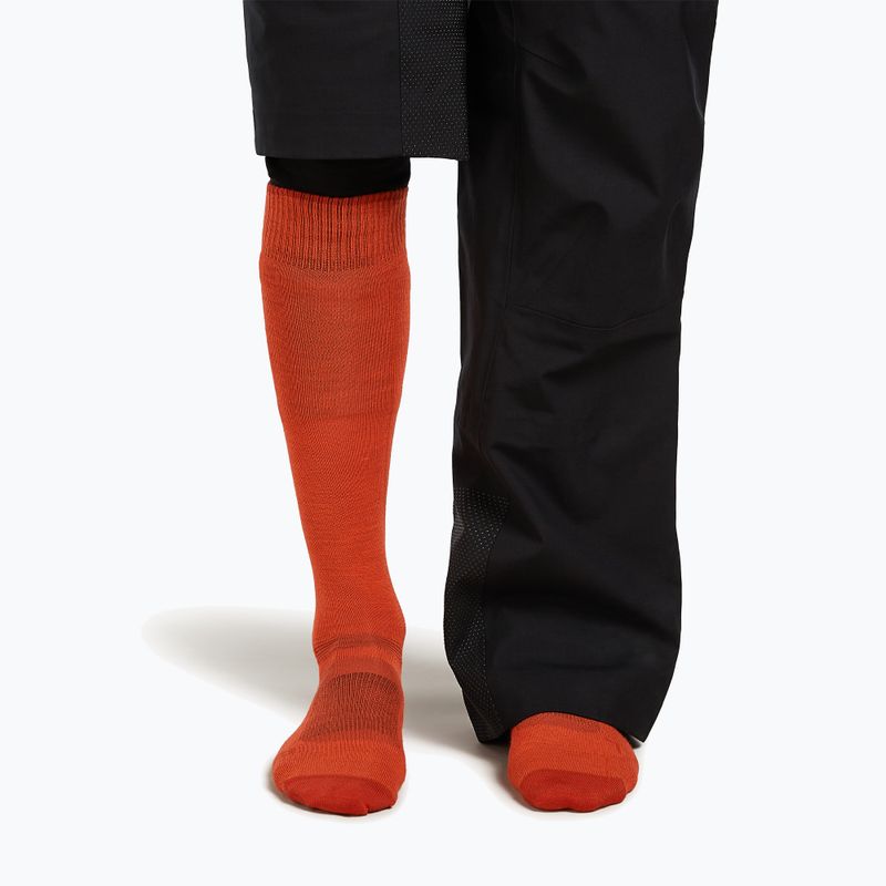 Pánske lyžiarske ponožky icebreaker Merino Ski+ Ultralight OTC fervid/agate 4
