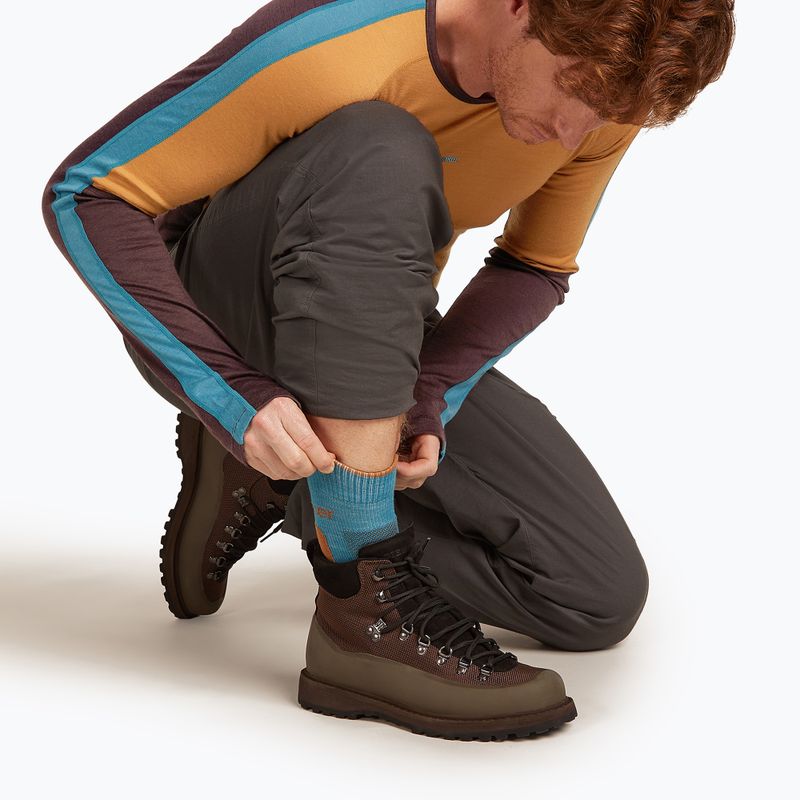 Icebreaker pánske ponožky Merino Hike+ Medium Crew topaz/trail 5