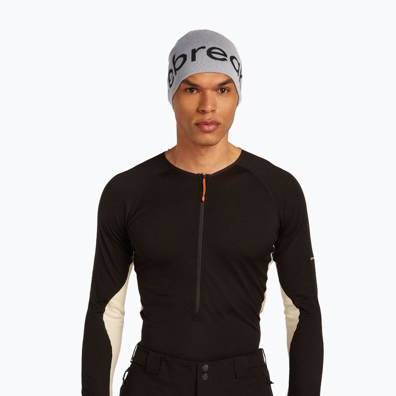 Zimná čiapka icebreaker Merino Icebreaker Beanie alloy/black 2
