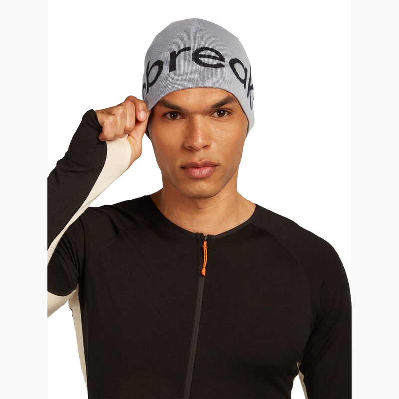 Zimná čiapka icebreaker Merino Icebreaker Beanie alloy/black 4