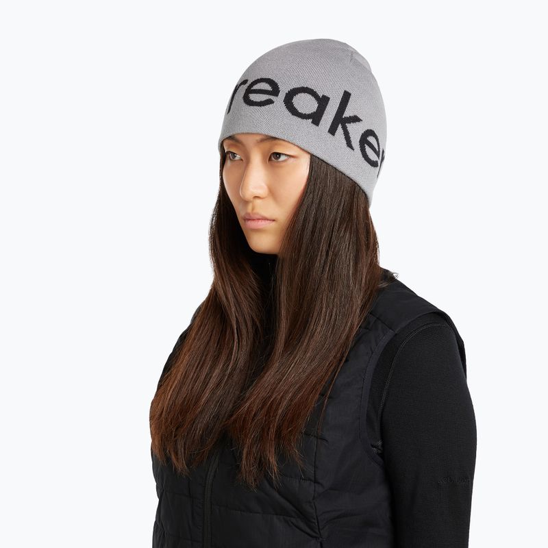 Zimná čiapka icebreaker Merino Icebreaker Beanie alloy/black 7