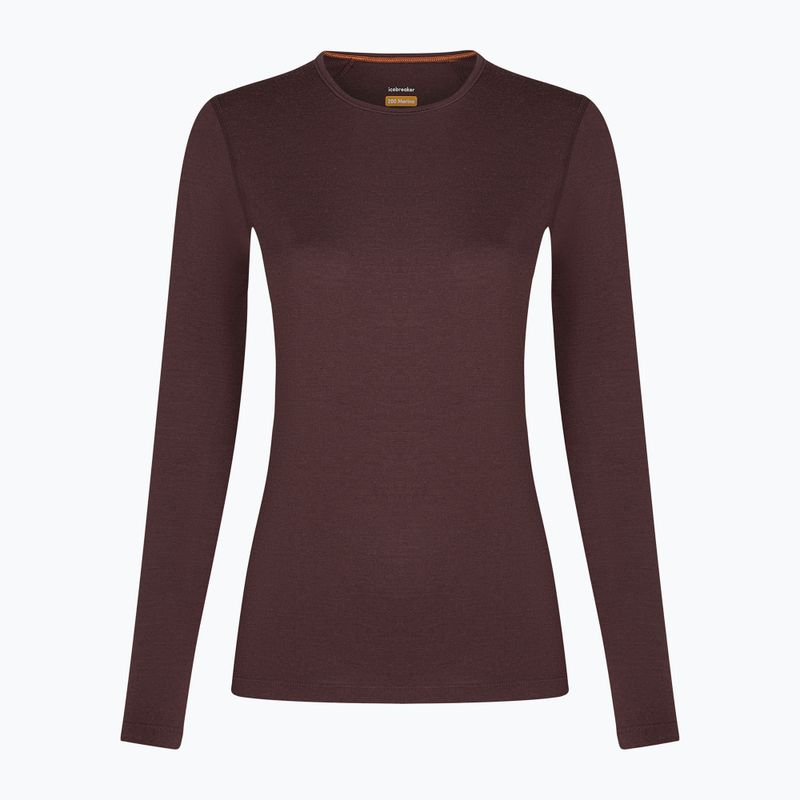 Dámske termo tričko longsleeve icebreaker 200 Oasis Crewe java 7