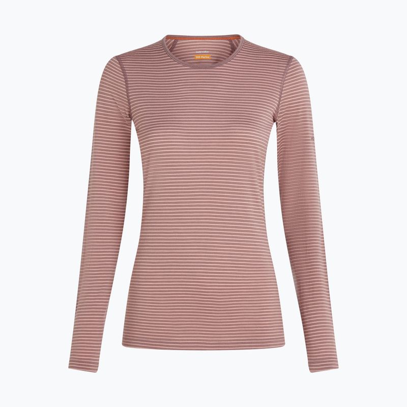 Dámske termo tričko longsleeve icebreaker 200 Oasis Crewe summit/blush/s 6
