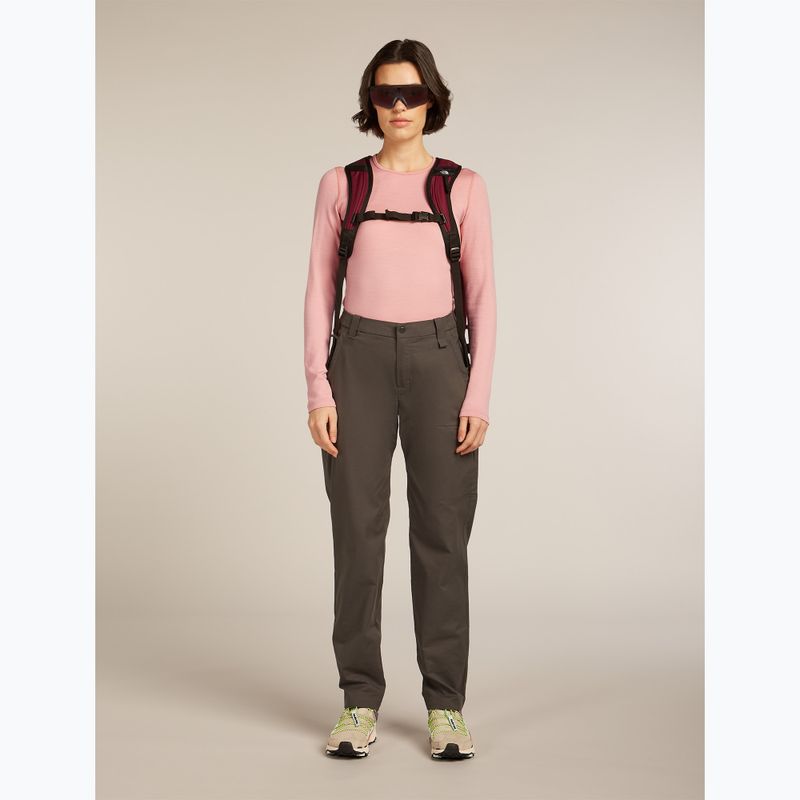 Dámske termo tričko longsleeve icebreaker 260 Tech Crewe blush 7