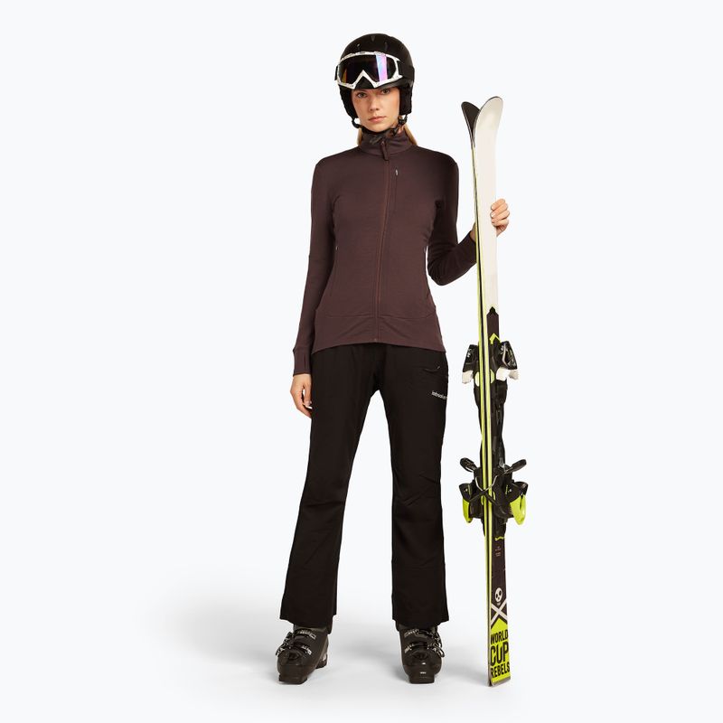 Dámska mikina Icebreaker Merino 260 Quantum Zip java 4