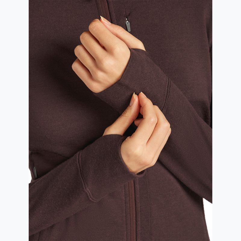 Dámska mikina Icebreaker Merino 260 Quantum Zip java 7