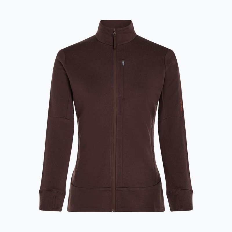 Dámska mikina Icebreaker Merino 260 Quantum Zip java 9