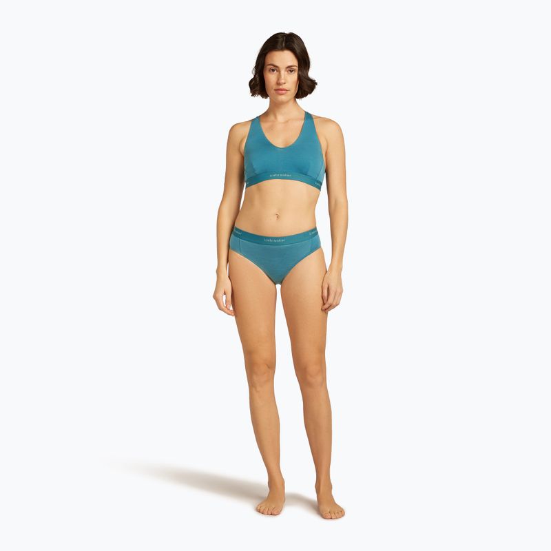 Dámske termo nohavičky Icebreaker Merino 125 Cool-Lite Sprite Hipster topaz 3