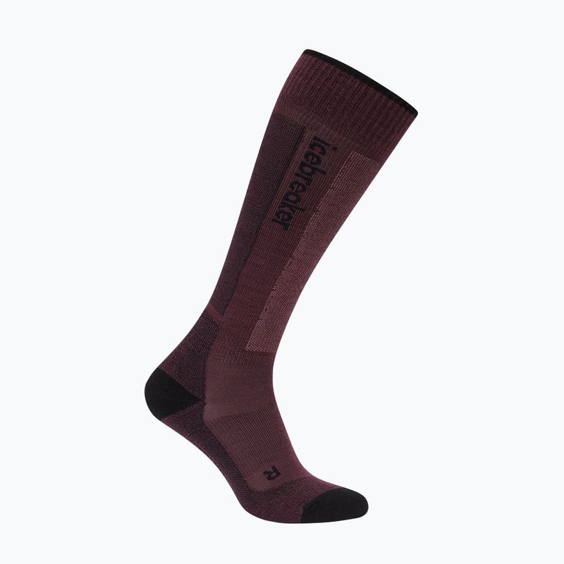 Dámske lyžiarske podkolienky Icebreaker Merino Ski+ Light OTC java/black/summit