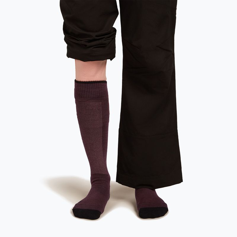 Dámske lyžiarske podkolienky Icebreaker Merino Ski+ Light OTC java/black/summit 3