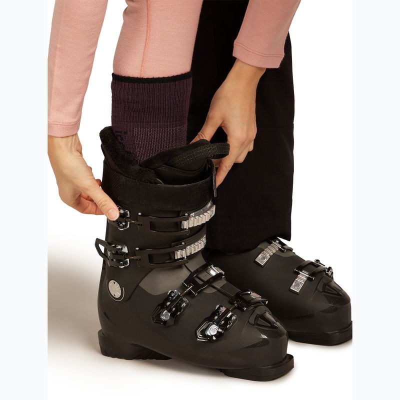 Dámske lyžiarske podkolienky Icebreaker Merino Ski+ Light OTC java/black/summit 5
