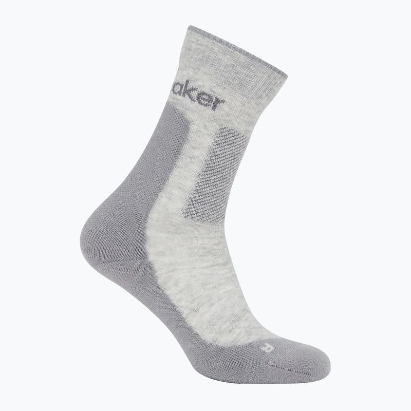 Dámske ponožky icebreaker Merino Hike+ Medium Crew blizzard heather/alloy