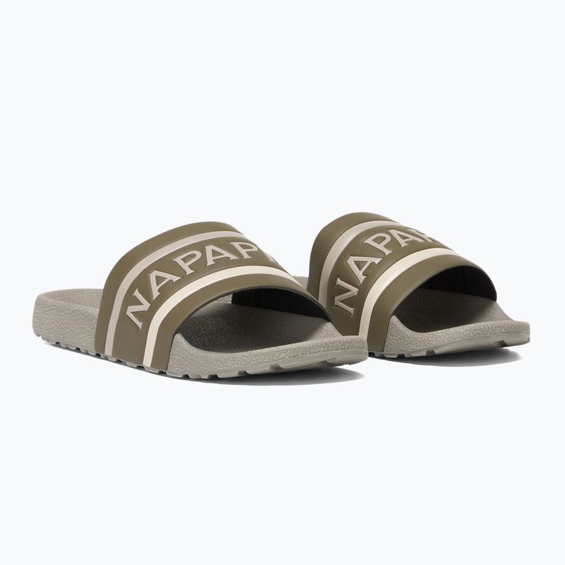 Pánske šľapky Napapijri NP0A4IQV dark olive 2 4